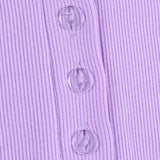 WannaThis genou-longueur robe tricoté élastique sans manches moulante femmes élégantes 2019 été Sexy col en v bouton fête Slim robes