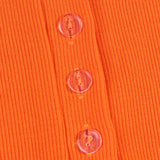 WannaThis genou-longueur robe tricoté élastique sans manches moulante femmes élégantes 2019 été Sexy col en v bouton fête Slim robes