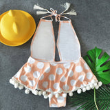 Dot Tassel Swimsuit