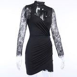 V-Neck Bodycon Dress