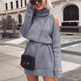 Off Shoulder Knitted Sweater