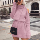 Off Shoulder Knitted Sweater