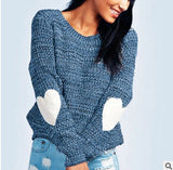 O-neck Knitted Sweater