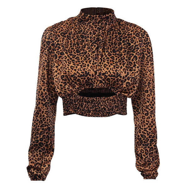 Leopard Print Blouse