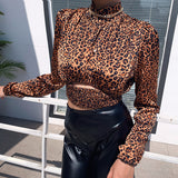 Leopard Print Blouse