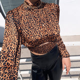 Leopard Print Blouse