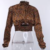 Leopard Print Blouse