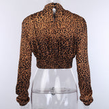 Leopard Print Blouse