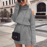 Off Shoulder Knitted Sweater