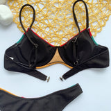 Lace Up Swimsuit