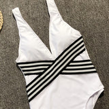 V-Neck Swimsuit